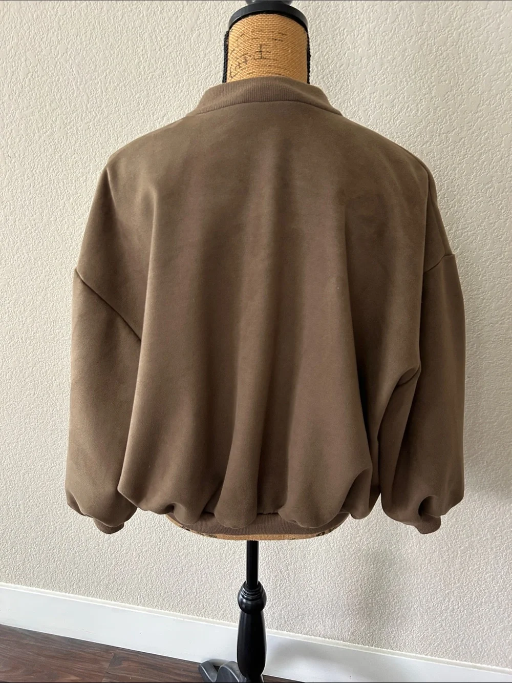 Zara Olive Brown Bomber Jacket - Women's